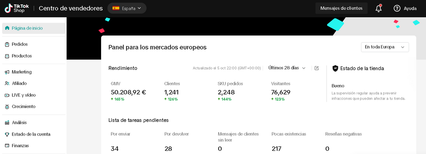 Gestión Profesional de Tiendas TikTok Shop | Vertex Global Trade